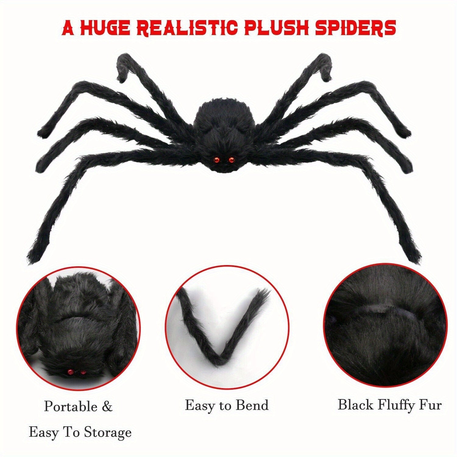 5 Scary Spider 11.8inch