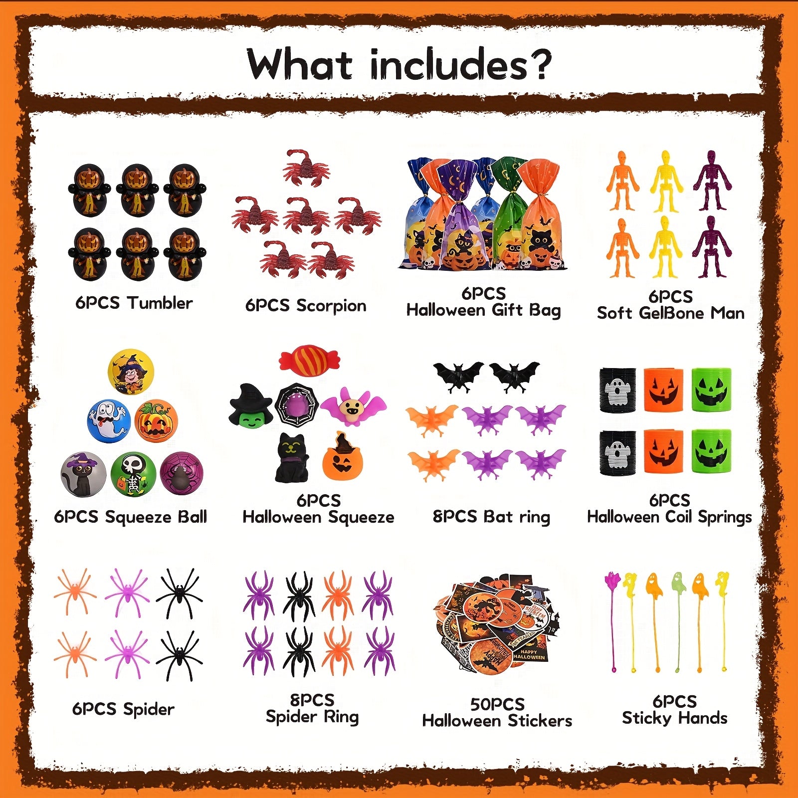 Halloween Goodie Bag & Party Favor Set