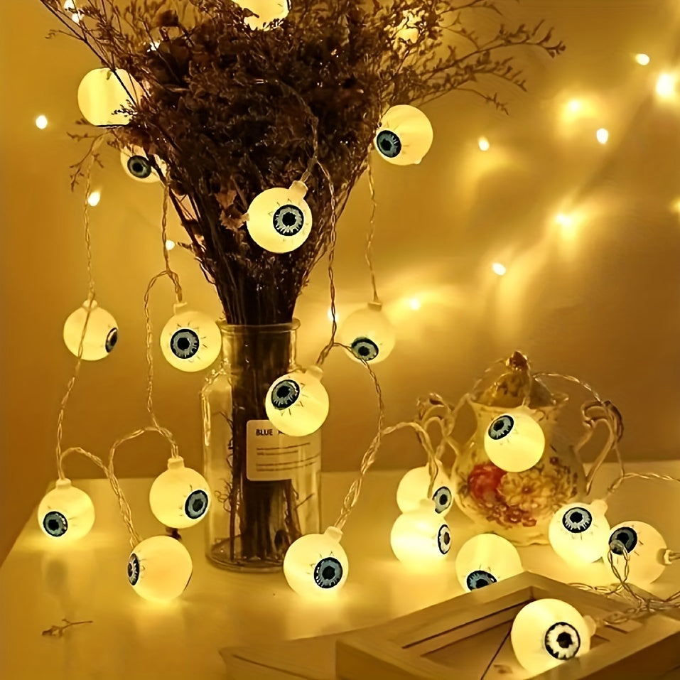 Halloween 10 LED Eyeball String Lights
