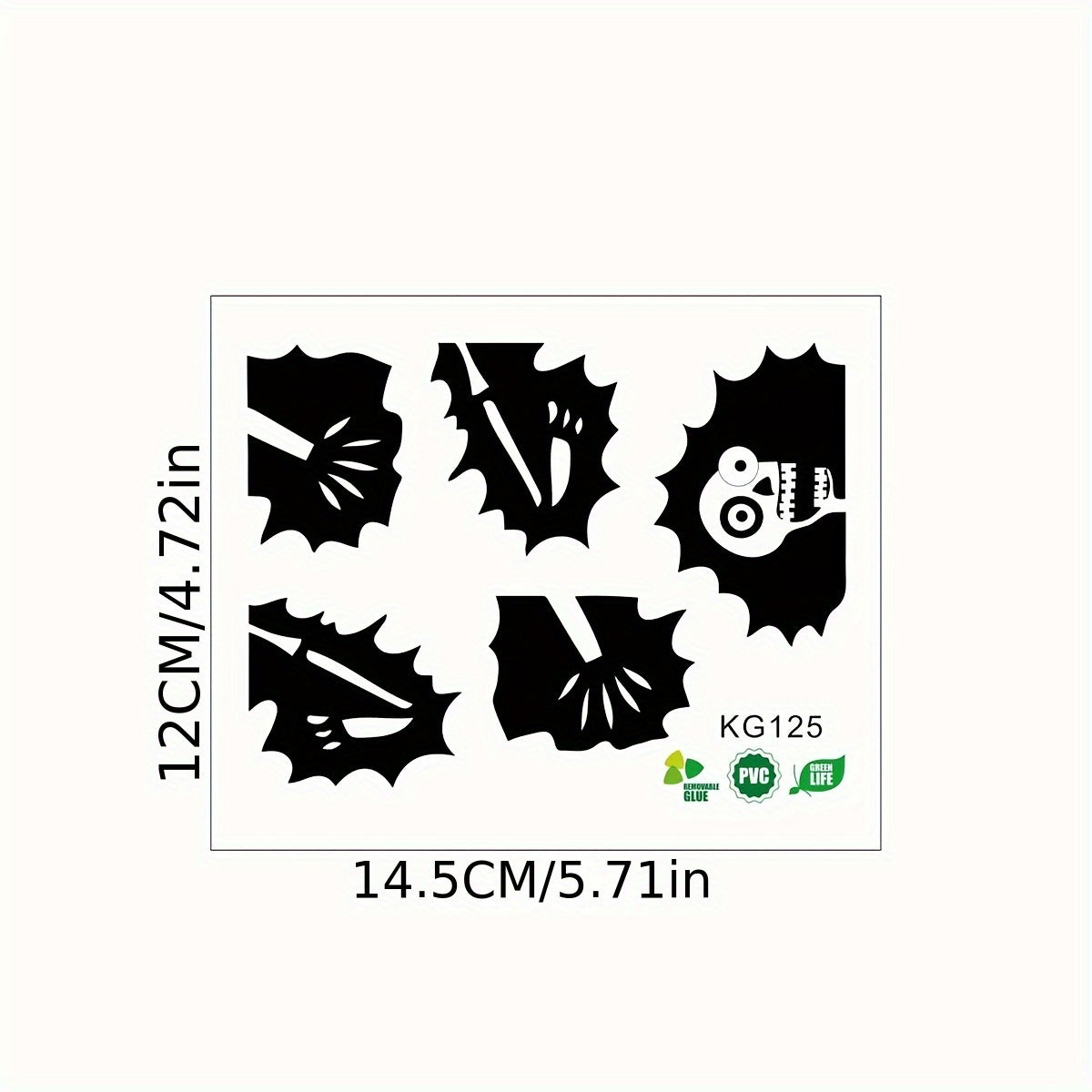 Electric Skull Wall Sticker