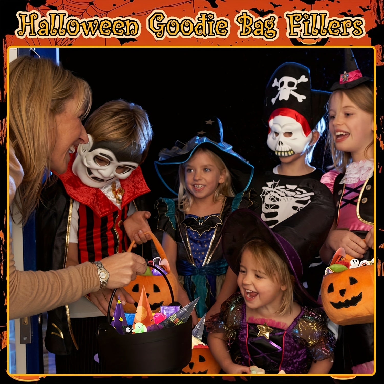Halloween Party Favors for Kids Witch Hat and Crafts Set