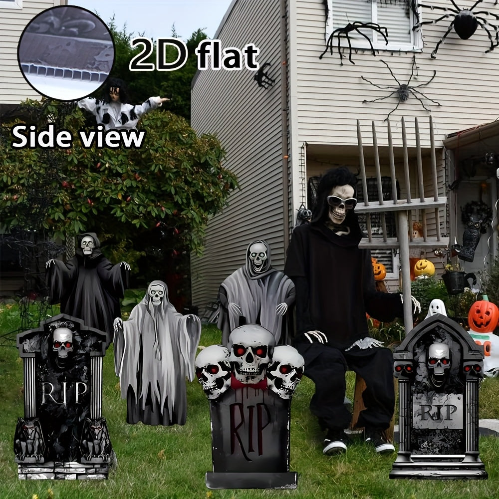 Halloween Grave Marker Yard Signs