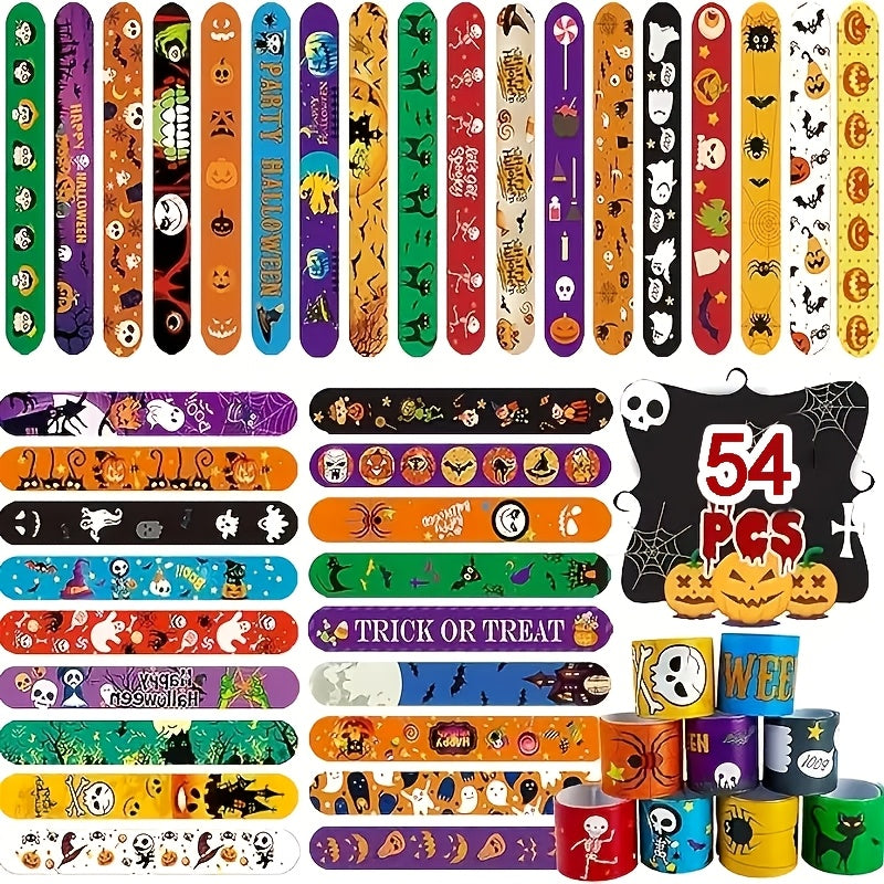 Halloween Slap Bracelets for Kids
