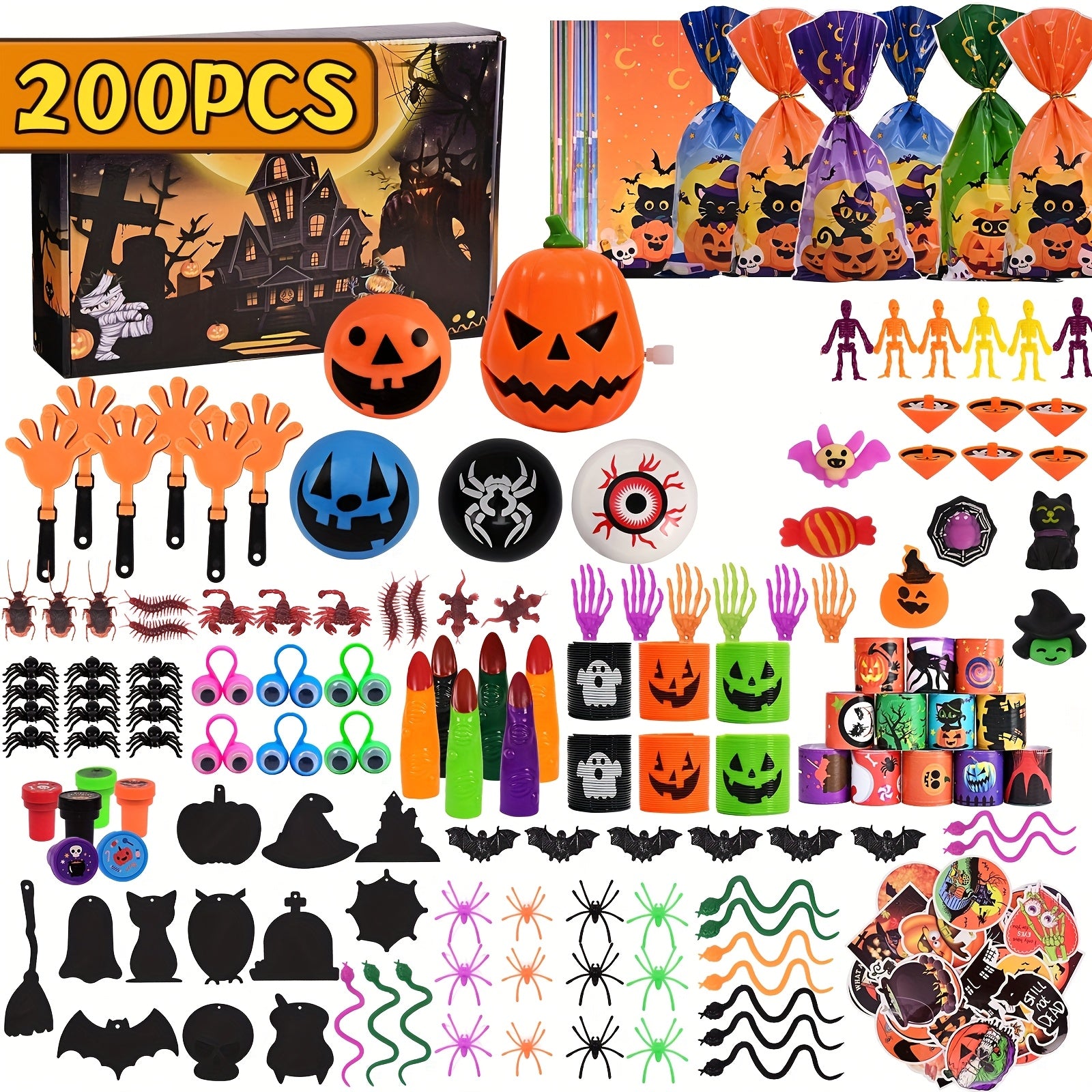 Halloween Goodie Bag & Party Favor Set