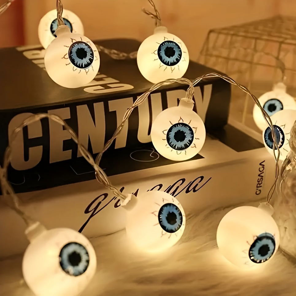 Halloween 10 LED Eyeball String Lights