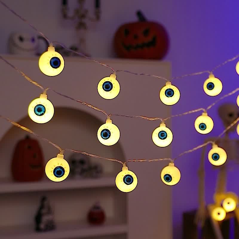 Halloween 10 LED Eyeball String Lights