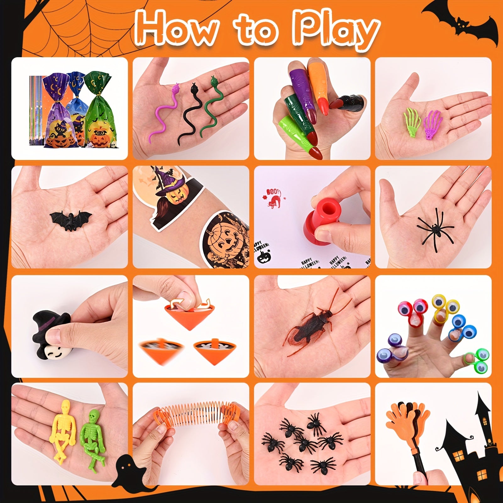 Halloween Goodie Bag & Party Favor Set