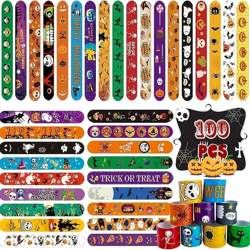 Halloween Slap Bracelets for Kids