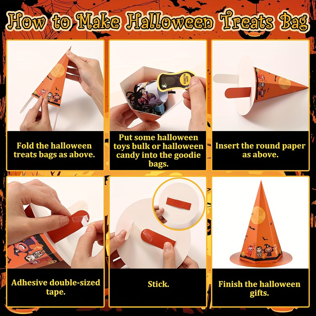 Halloween Party Favors for Kids Witch Hat and Crafts Set