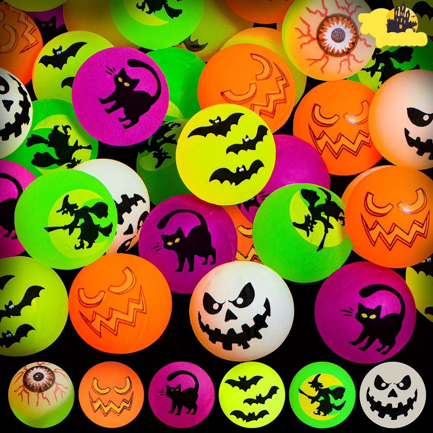 Glow-in-the-Dark Bouncing Balls