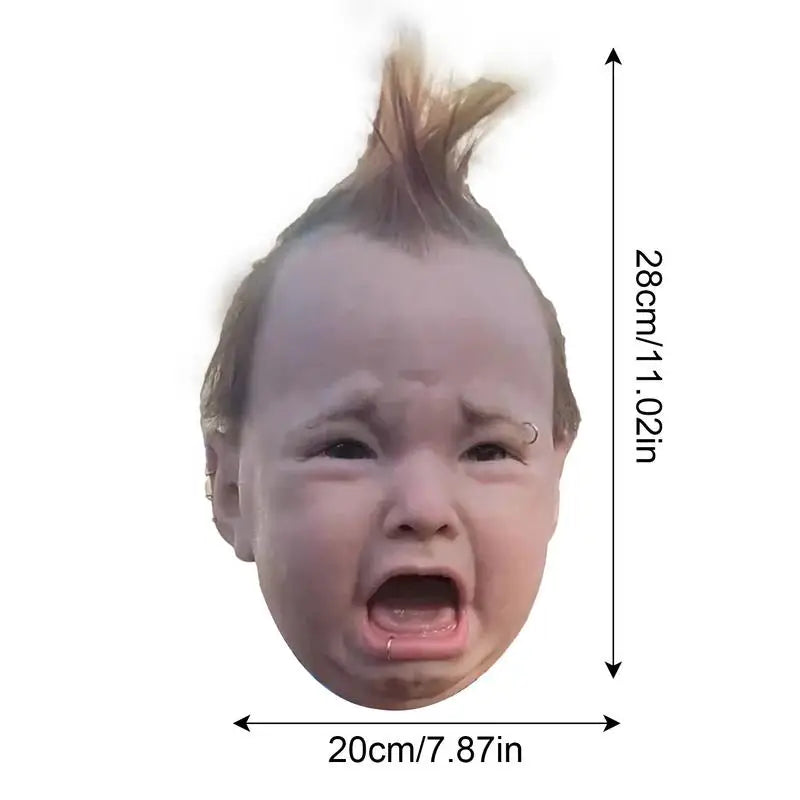 Realistic Cry Baby Mask