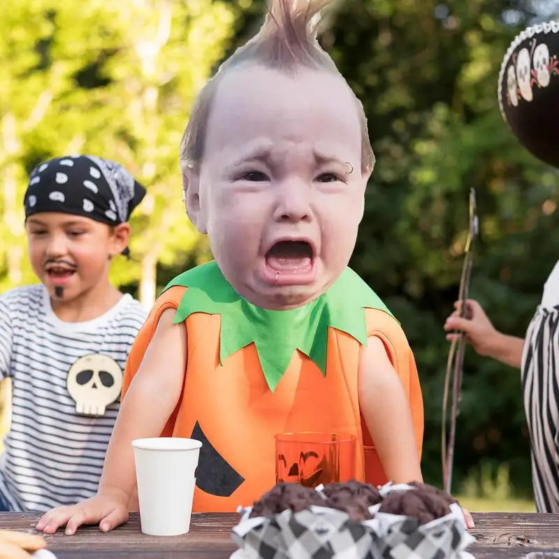 Realistic Cry Baby Mask