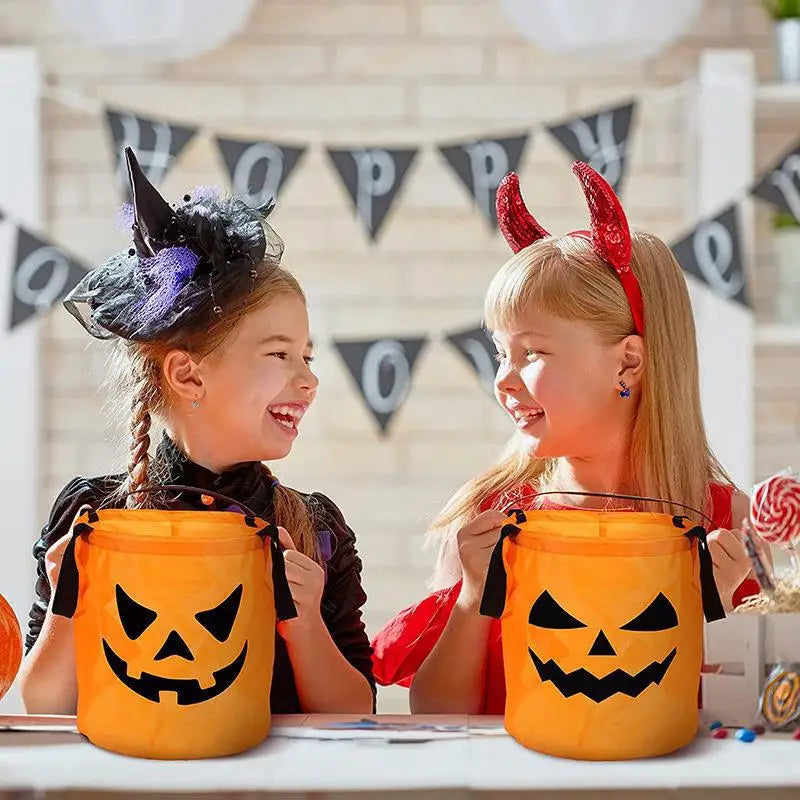 LED Halloween Candy Trick or Treat Bucket