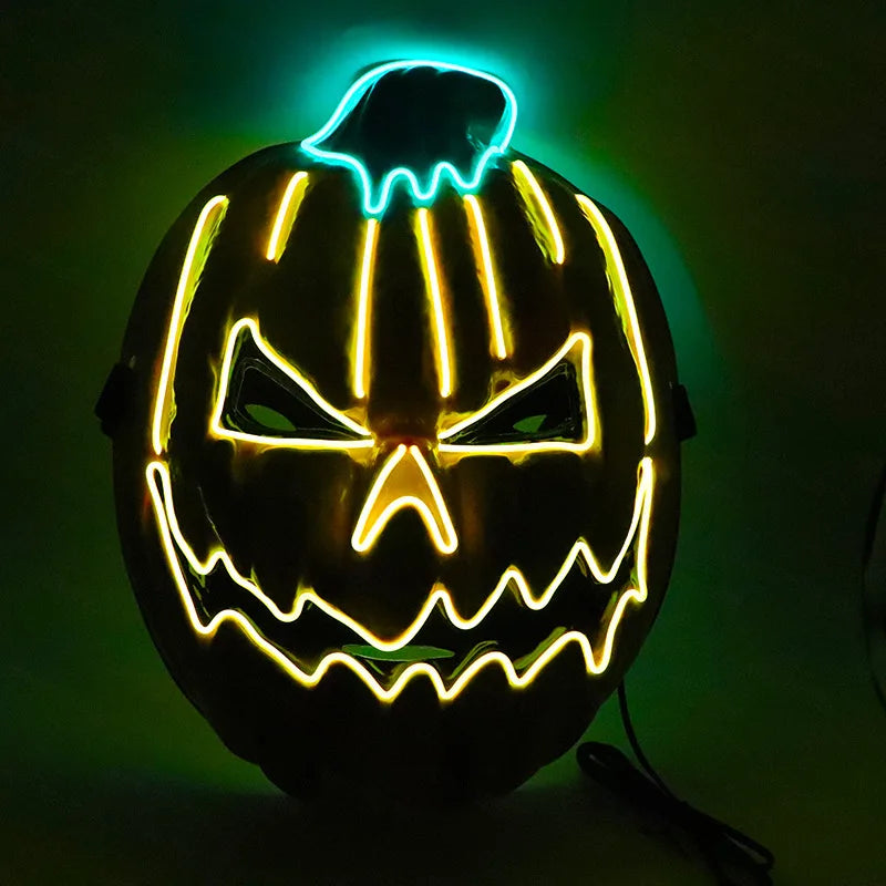 Halloween Mixed Color Led Mask