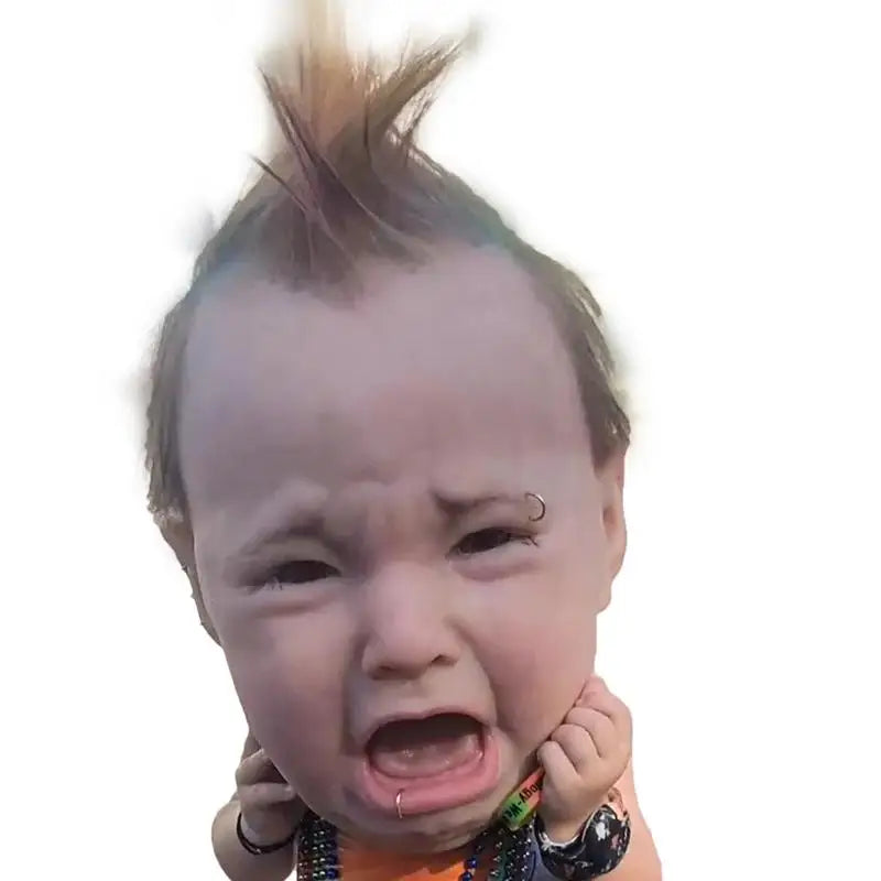 Realistic Cry Baby Mask