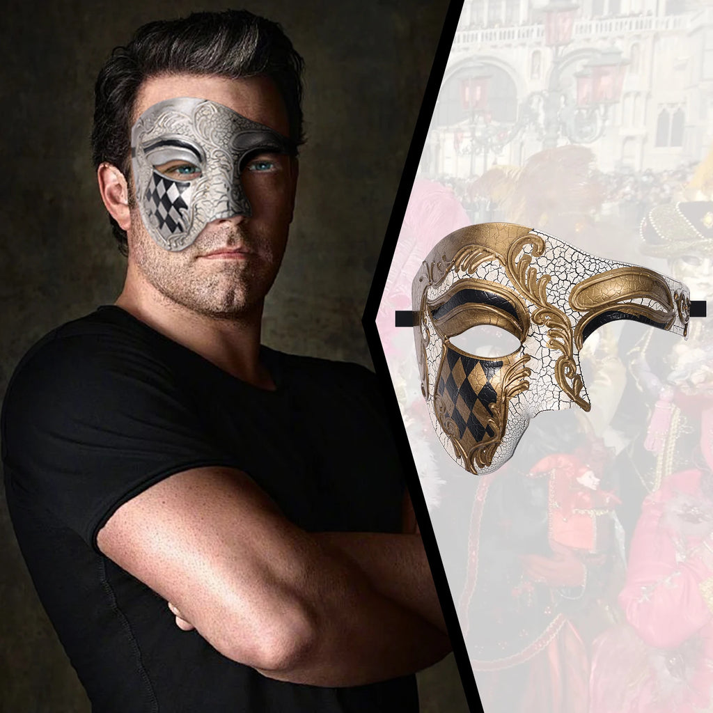 Men's Masquerade Vintage Mask