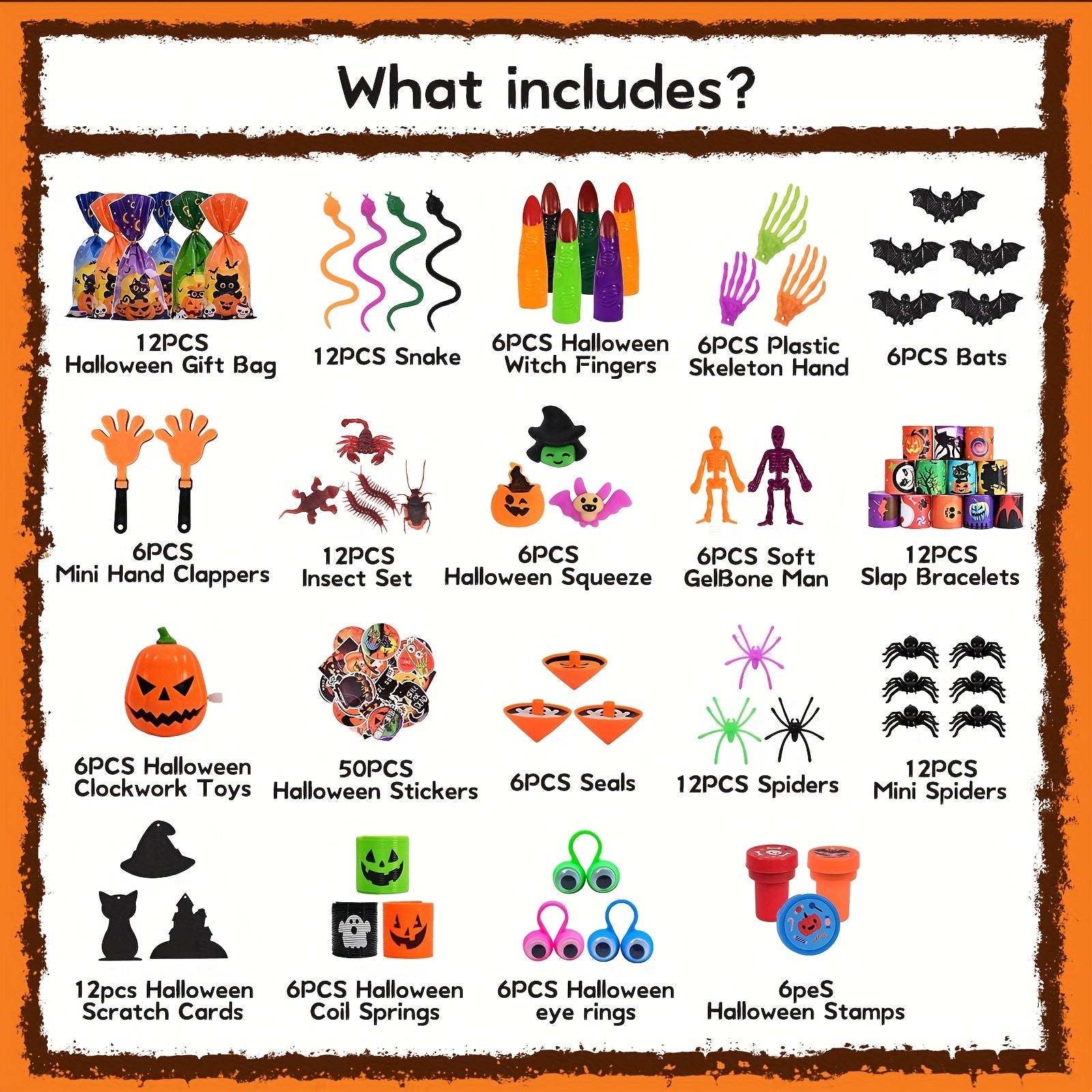 Halloween Goodie Bag & Party Favor Set
