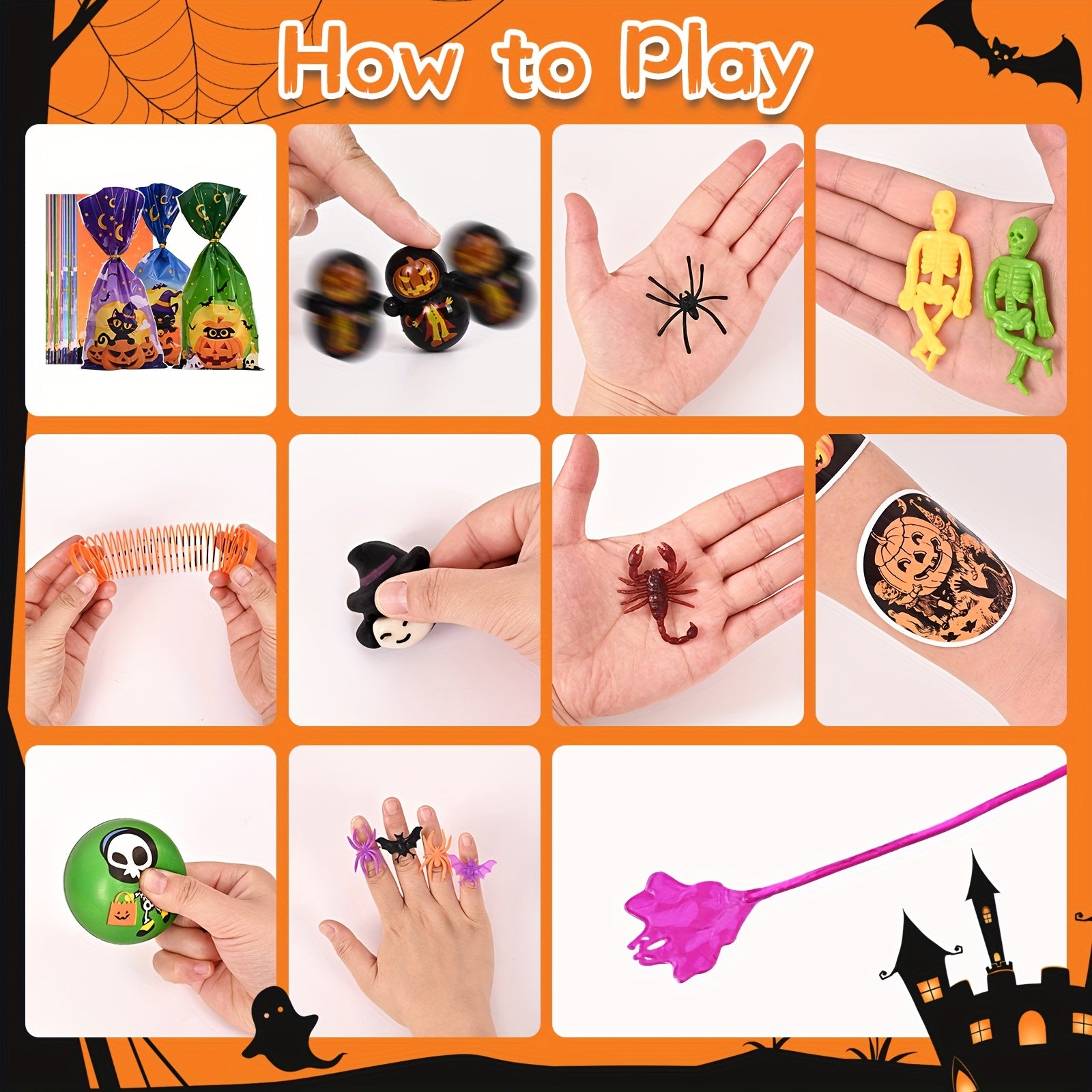 Halloween Goodie Bag & Party Favor Set