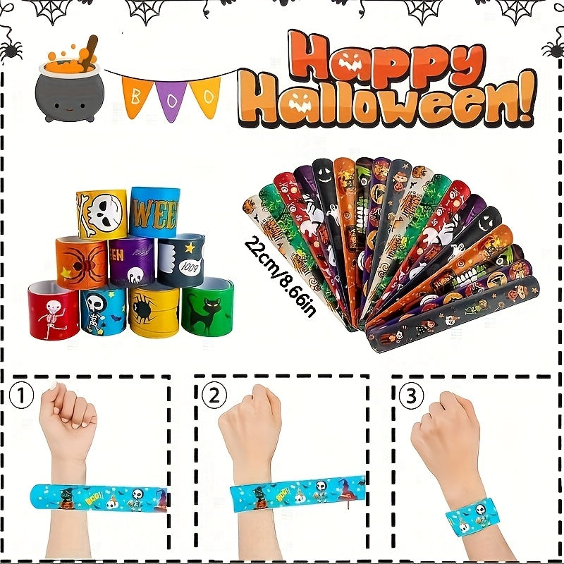 Halloween Slap Bracelets for Kids