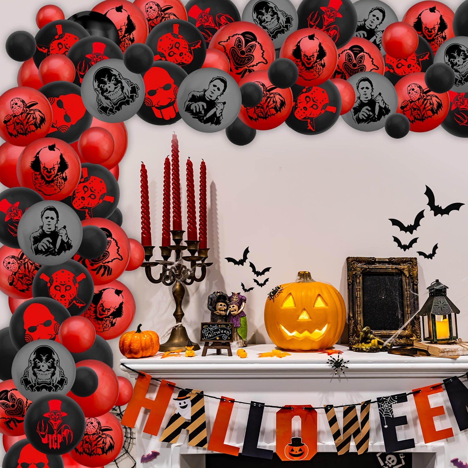 Horror Movie Themed Balloons