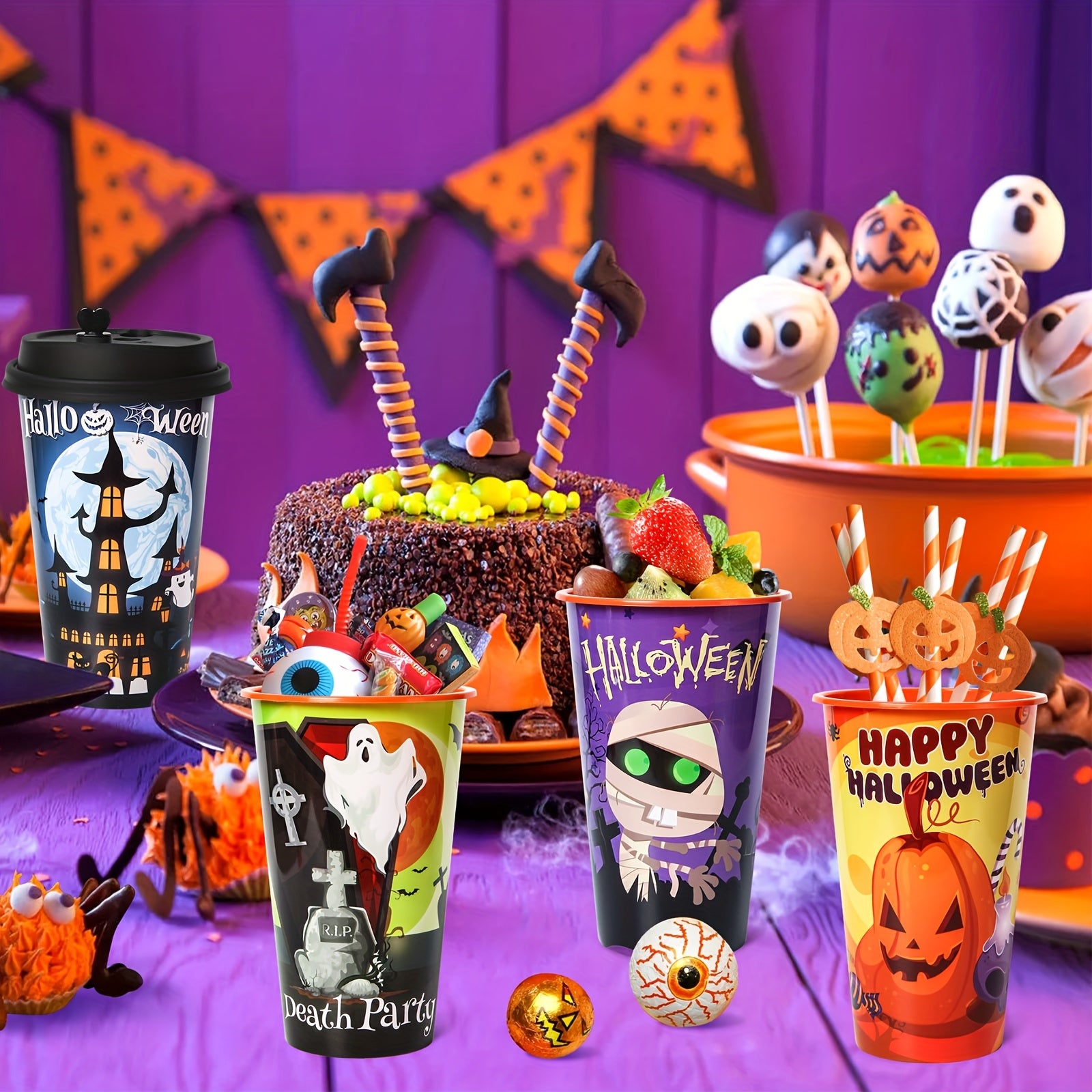 Halloween Party Cups