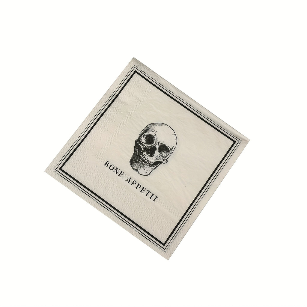 “Bone Appetit” Halloween Napkins