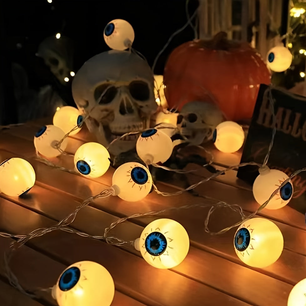 Halloween 10 LED Eyeball String Lights
