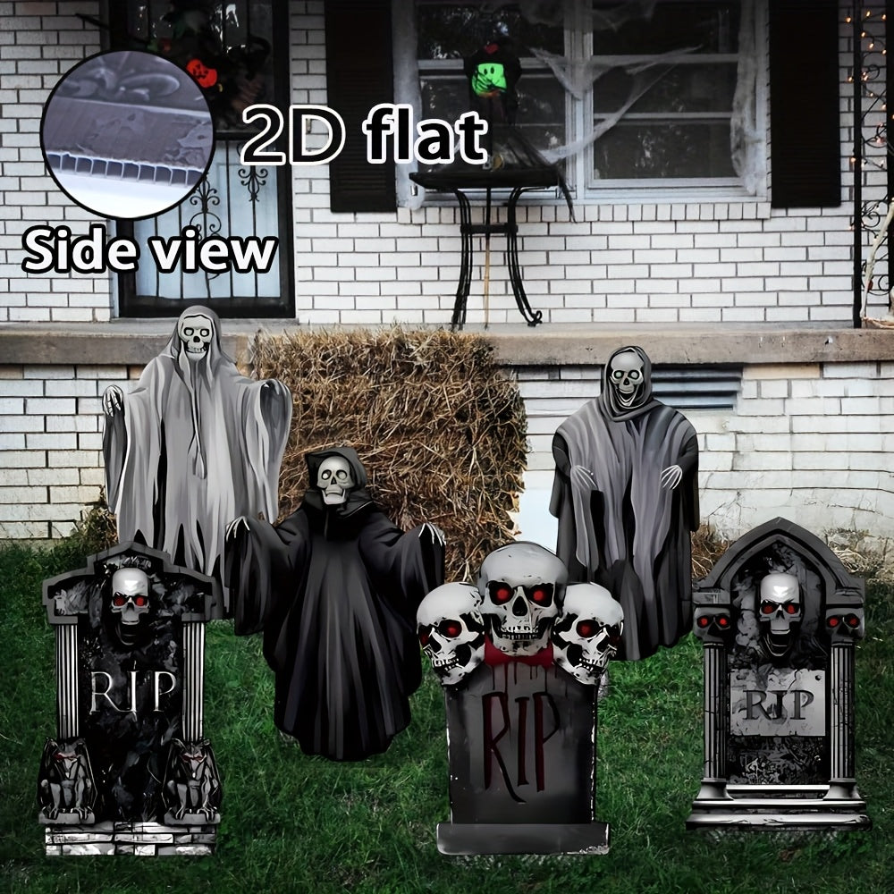 Halloween Grave Marker Yard Signs