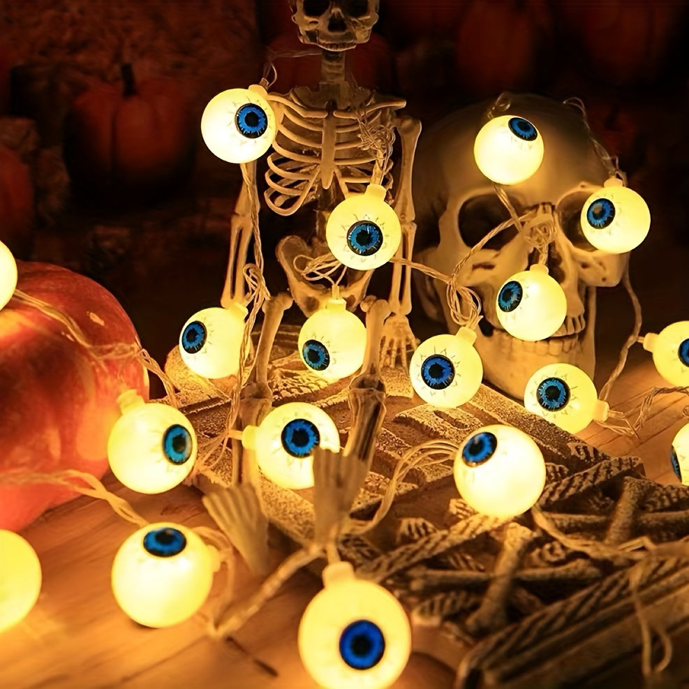 Halloween 10 LED Eyeball String Lights